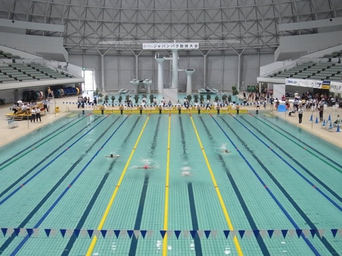 ジャパンパラ水泳競技大会で31の大会新記録