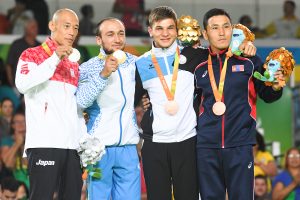 柔道男子60㎏級で廣瀬誠が銀メダルを獲得。集大成となる大会で得た価値ある銀メダルだった＝カリオカ・アリーナ3