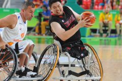 車椅子バスケットボールの香西宏昭