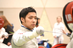 色々なことにチャレンジしながら強くなっている藤田道宣 ※写真は「IWAS車いすフェンシング・ワールドカップ京都大会」のもの