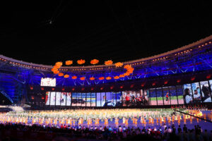 杭州2022アジアパラ競技大会が閉幕。日本代表は、金42個、銀49個、銅59個の計150個のメダルを獲得した（撮影／植原義晴）